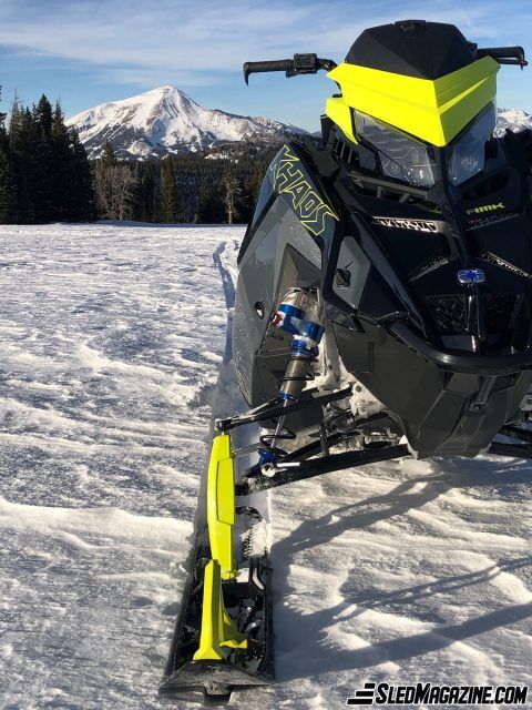 Polaris Matryx 850 Khaos Slash 155 2022 SledMagazine.com